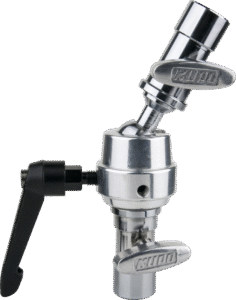 KUPO KCP-412 5/8" Swivel Super Grip Double Baby Receiver