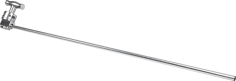 The 40" Grip Arm with Big Handle is a 2 1/2" grip head mounted on the end of a 40 piece of steel tubing 5/8" (16mm) in diameter. The surface of the tubing is painstakingly machined to create a rough texture to ensure a non-slip surface.