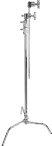 KUPO CS-40MK 40" Master C-Stand with Sliding Leg - Silver Kit