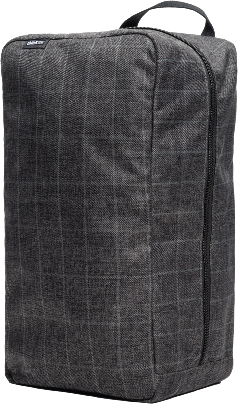 The Shoe Cube will keep shoes or laundry neatly stowed in your suitcase. Mesh side panels provide breathability and all three bags feature a durable