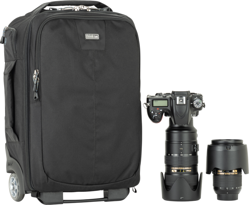 The Essentials Convertible rolling backpack goes where other rollers can’t.