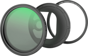 SMALLRIG 4724 Attachable VND Filter Kit ND2-ND32 (1-5 Stop) with M-mount Filter Adapter 67mm