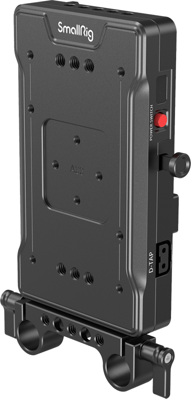 Designed to provide greater battery life to your camera rig via a V mount battery.