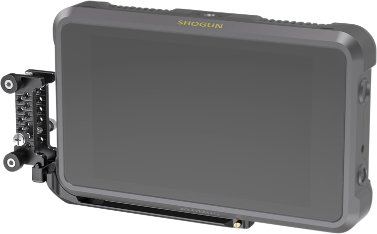Enables you to easily and safely mount the Atomos Shogun 7 monitor to the camera rig