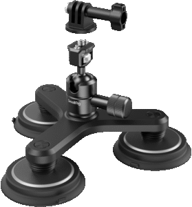 SMALLRIG 4468 Triple Magnetic Suction Cup Mounting Support Kit for Action Cameras