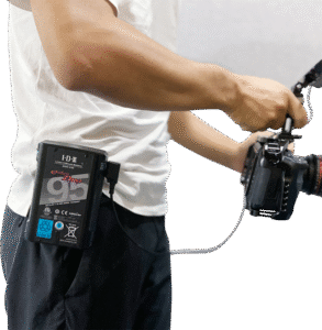 SMALLRIG 2990 Battery Plate V-Mount w Belt Clip