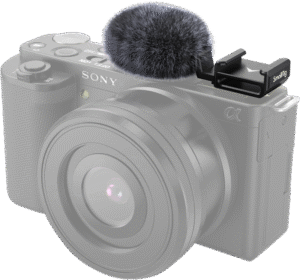SMALLRIG 3526 Cold Shoe Adapter with windshield Kit For Sony ZV-E10 & ZV-1