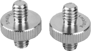 SMALLRIG 828 Double Head Stud w/1/4" - 1/4" thread