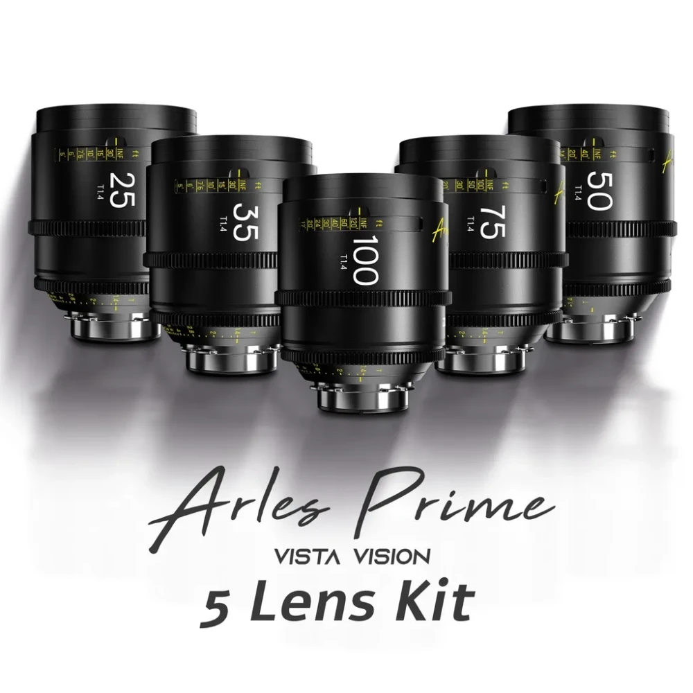DZOFILM Arles FF/VV Prime Cine lenses