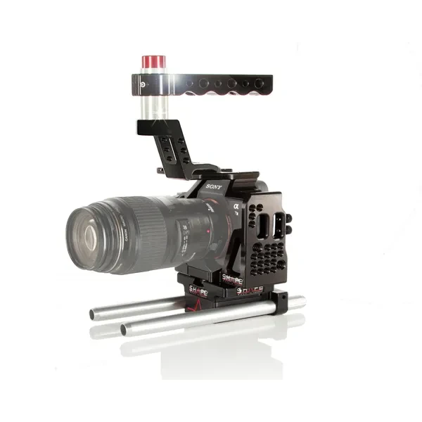 SHAPE Cage for Sony A7S II, A7R II and A7 II with Top Handle and Baseplate