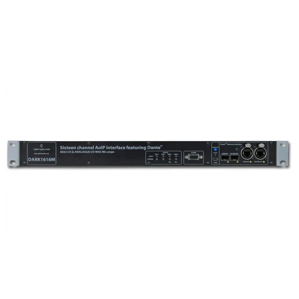 GLENSOUND DARK1616M network audio interface