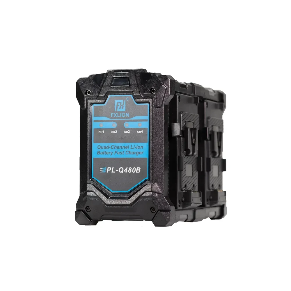 FXLION 4channel fast charger, V-mount, 4A per ch