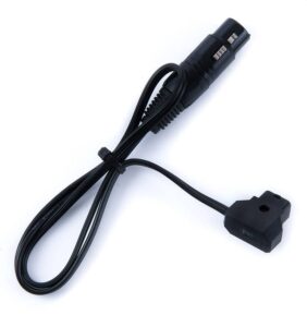 4-pin XLR (F) plug with D-tap (M) cable, Rolux