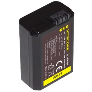 NITECORE NC-BP001 camera battery for Sony NP-FW50, 1030mAh