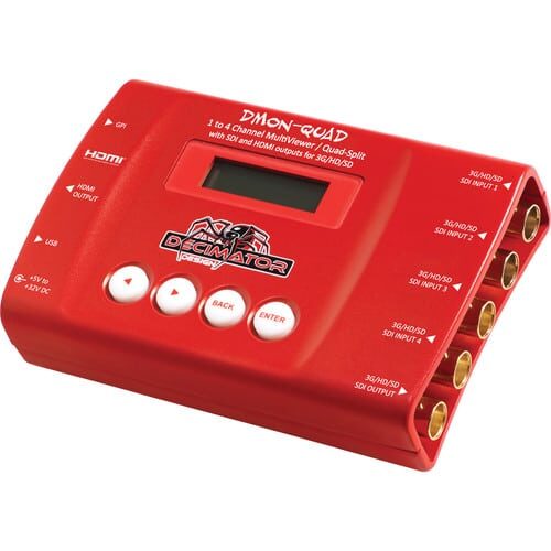 DECIMATOR DMON-QUAD quad split multi-viewer