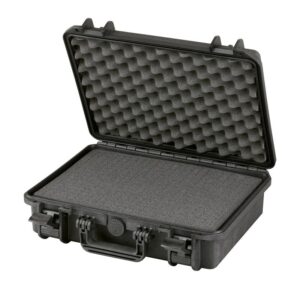 PANARO MAX380H115S waterproof case, black, cubed foam