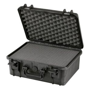 PANARO MAX380H160S waterproof case, black, cubed foam