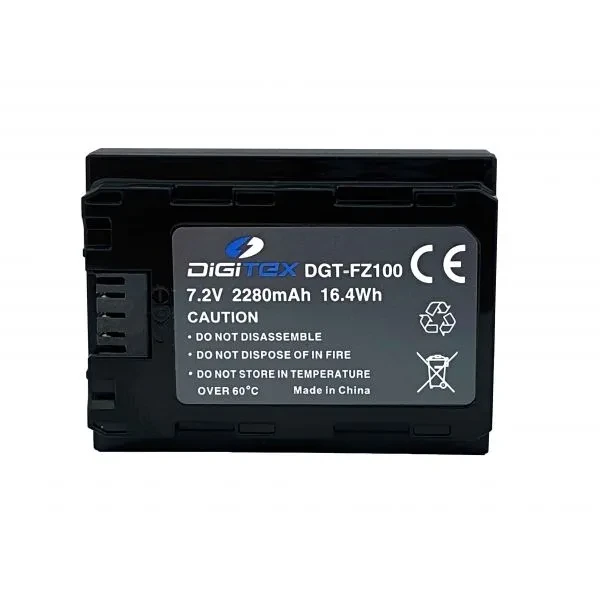 DIGITEX DGT-FZ100 battery for Sony NP-FZ100, 2280mAh