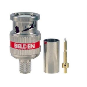 BELDEN 1505ABHD3 6 GHz RG59 BNC 3-piece connector