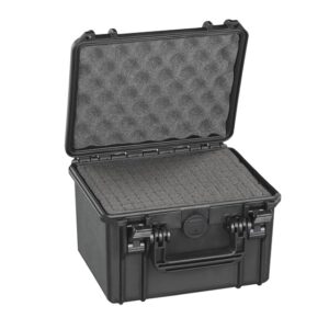 PANARO MAX235H155S waterproof case, black, cubed foam