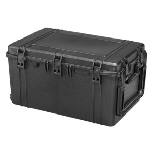 PANARO MAX750H400 waterproof case, black, wheeled, empty