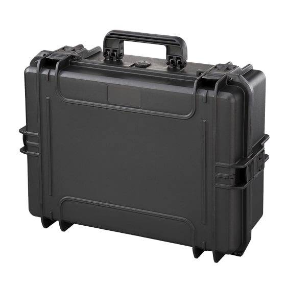 PANARO MAX505S waterproof case, black, cubed foam