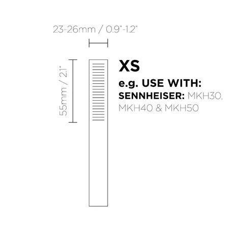 BUBBLEBEE The Spacer Bubble shotgun mic wind protection