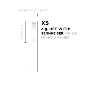 BUBBLEBEE The Spacer Bubble shotgun mic wind protection