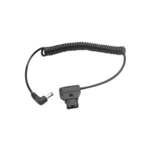 D-Tap to DC-plug spiral cable