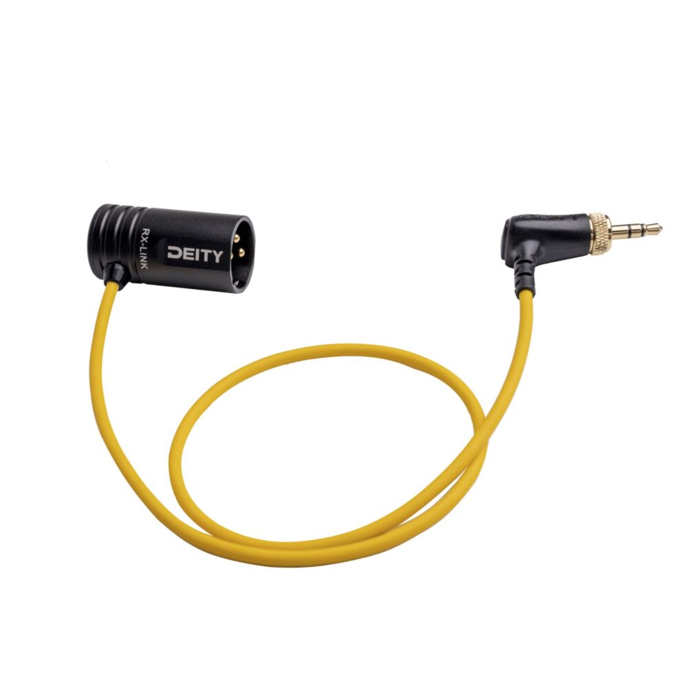 DEITY RX-Link low profile XLR to 3.5mm TRS cable