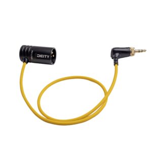 DEITY RX-Link low profile XLR to 3.5mm TRS cable