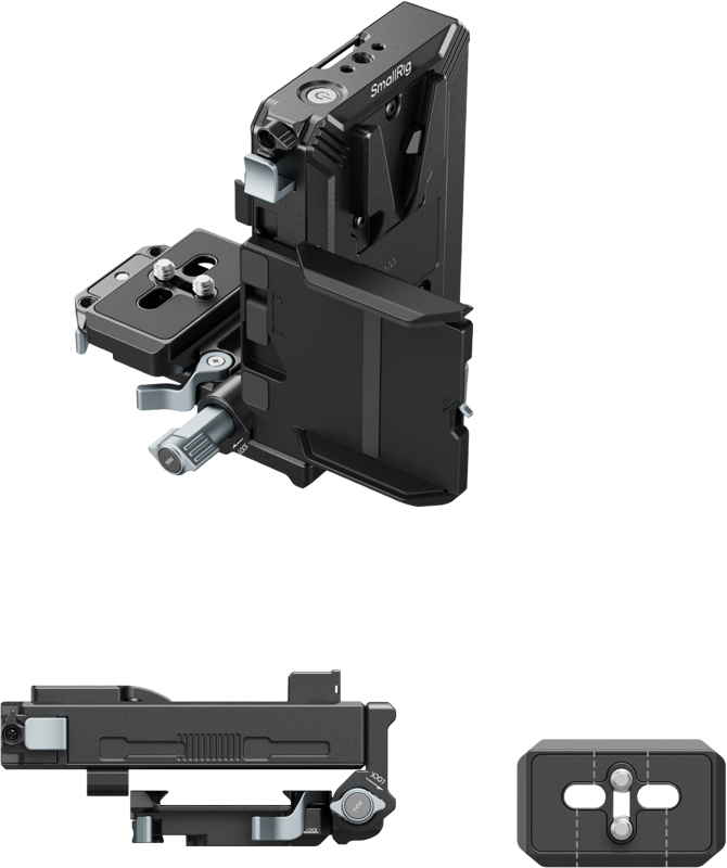 SMALLRIG 5227 V-Mount Battery Mount Plate Kit