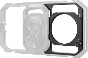 SMALLRIG 5277 67mm Threaded Filter Adapter with Detachable Sunhoods for Universal Phone Cage 4299