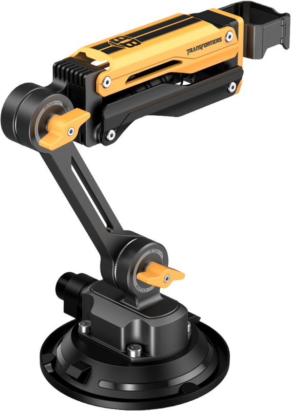 SMALLRIG 5528 mini Shock Absorber Arm for DJI Osmo Pocket 3 / GoPro HERO13 / Insta360 X4（BumbleBee)