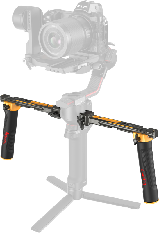 SMALLRIG 5526 Dual Handgrip for DJI RS 2 / RSC 2 / RS 3 / 3 Pro / RS 4 / 4 Pro（BumbleBee Edition)