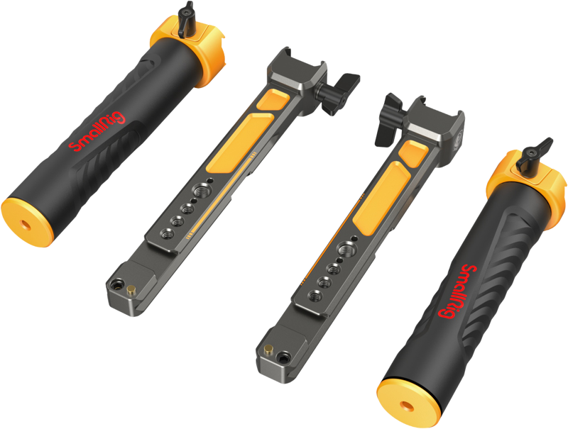 SMALLRIG 5526 Dual Handgrip for DJI RS 2 / RSC 2 / RS 3 / 3 Pro / RS 4 / 4 Pro（BumbleBee Edition)