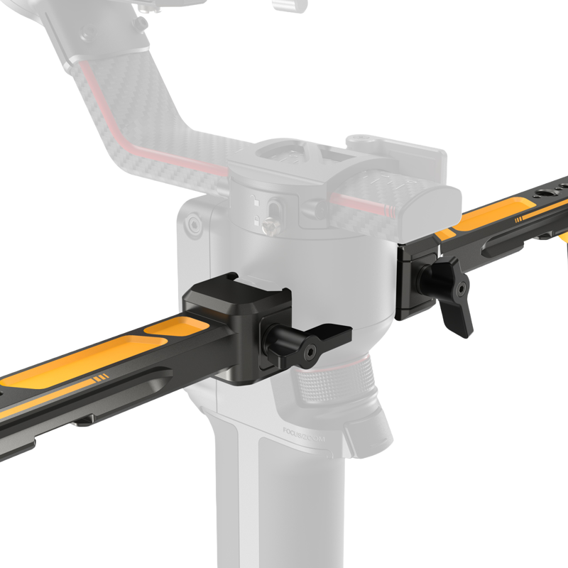 SMALLRIG 5526 Dual Handgrip for DJI RS 2 / RSC 2 / RS 3 / 3 Pro / RS 4 / 4 Pro（BumbleBee Edition)