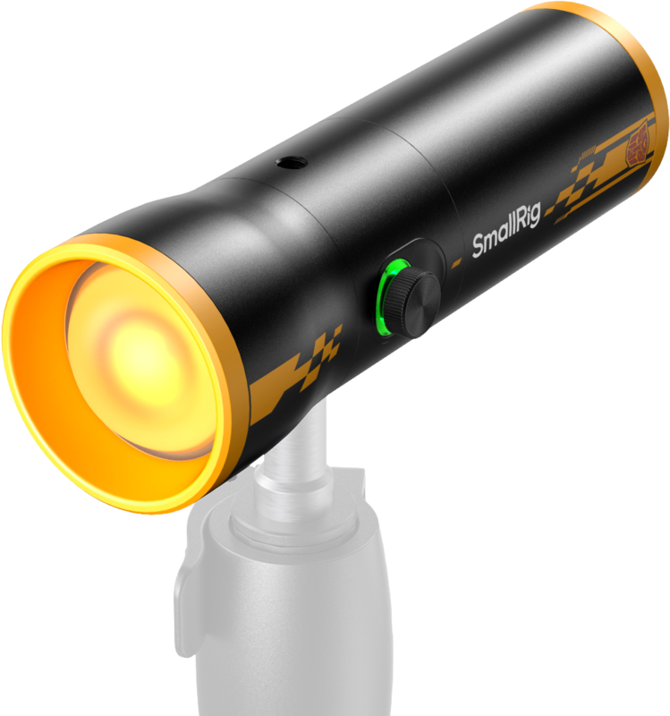 SMALLRIG 5512 RF 10C Portable Focusable LED Video Light "BumbleBee Edition"