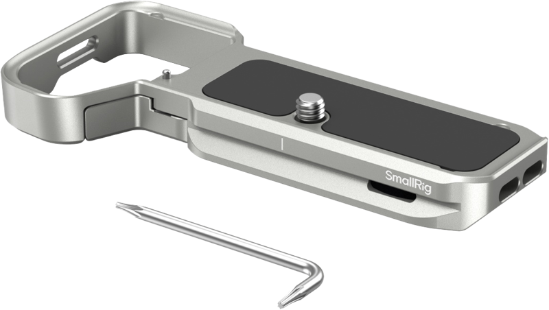 SMALLRIG 5482 Baseplate with Airtag Slot for Sony A7C II / A7CR Silver