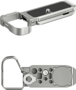 SMALLRIG 5482 Baseplate with Airtag Slot for Sony A7C II / A7CR Silver