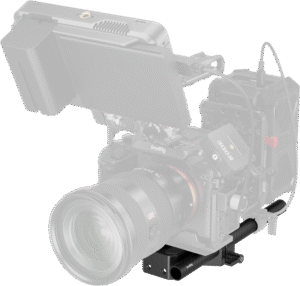 SMALLRIG 5609 Bottom Mount Plate with Dual 15mm Rod Clamp