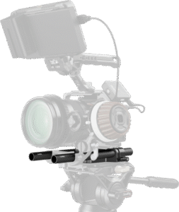 SMALLRIG 5609 Bottom Mount Plate with Dual 15mm Rod Clamp