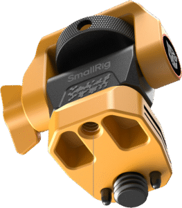 SMALLRIG 5520 Adjustable Monitor Support Compatible with ARRI 3/8''-16 Screws（BumbleBee Edition）