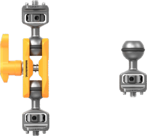 SMALLRIG 5522 Magic Arm Support with Dual Ball Heads 1/4”-20 Screws（BumbleBee Edition）