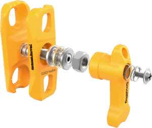 SMALLRIG 5522 Magic Arm Support with Dual Ball Heads 1/4”-20 Screws（BumbleBee Edition）