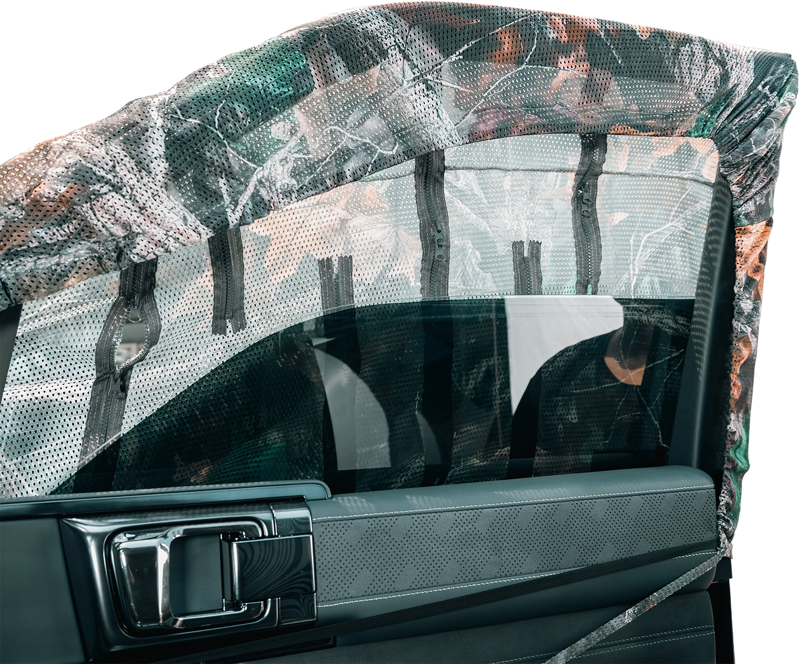 SMALLRIG 5498 Right-Side Vehicle Shooting Curtain Set (Front & Rear)