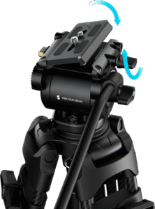 SMALLRIG 5443 FSD14 FreeSpeed Heavy-Duty Carbon Fiber Tripod