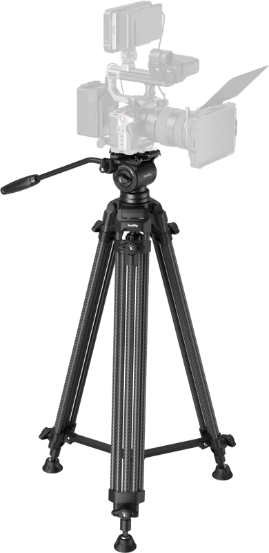 SMALLRIG 5441 AD14 Heavy-Duty Carbon Fiber Tripod