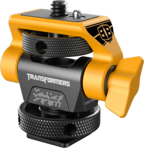 SMALLRIG 5519 Swivel and Tilt Adjustable Monitor Support with Cold Shoe（BumbleBee Edition）