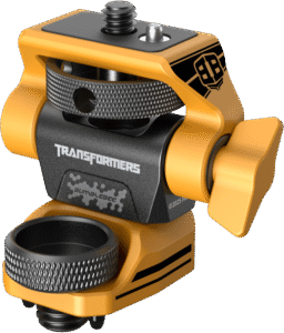 SMALLRIG 5520 Adjustable Monitor Support Compatible with ARRI 3/8''-16 Screws（BumbleBee Edition）